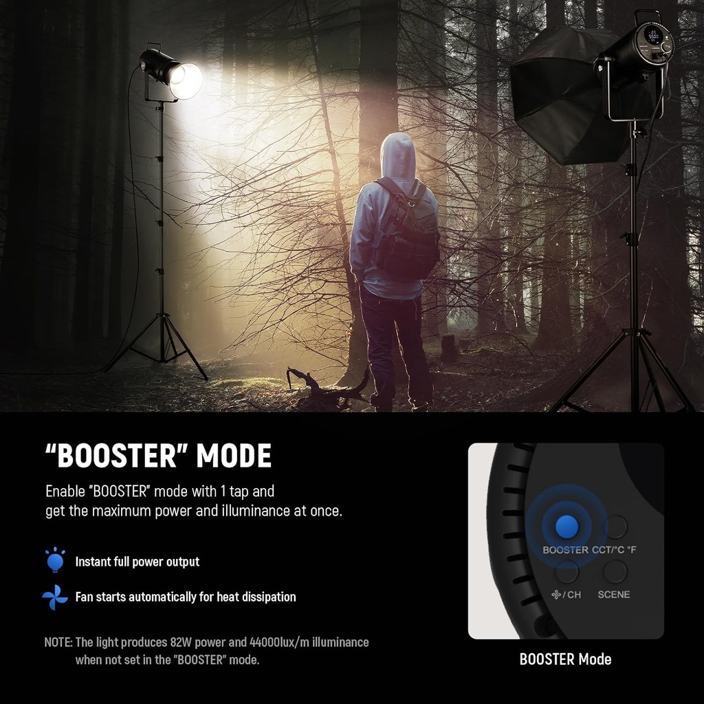 NEEWER CB300B 320W LED Video Light with 2.4G/APP Remote Control 10103256