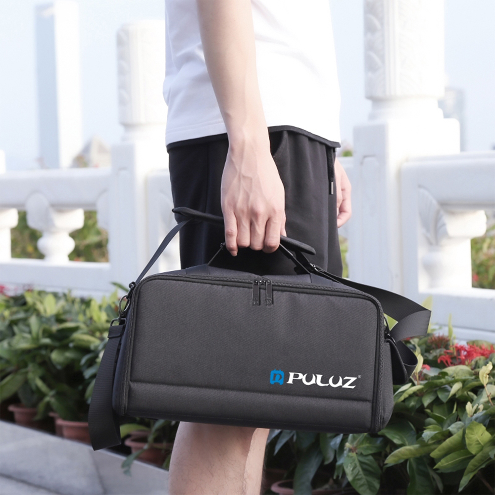 PULUZ Camera Crossbody Shoulder Bag Lens Bag (Black)