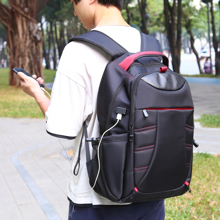 HAWEEL HWL2162B - Foldable Removable Outdoor Portable Dual Shoulders Laptop Backpack