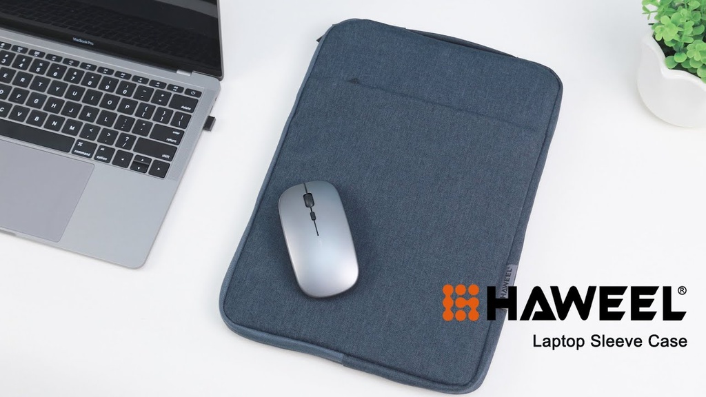 HAWEEL HWL7019 For 12.5-13.5 inch MacBook 12-inch Anti-Scratch Protective Sleeve Bag with Handle