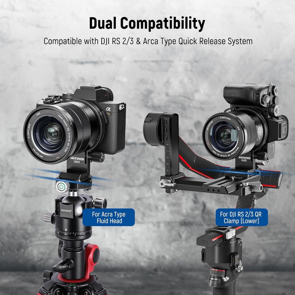 Neewer Rotatable Collar Mount Plate for Sony Alpha 7R IV 7R V 7 IV 7S III 10102474
