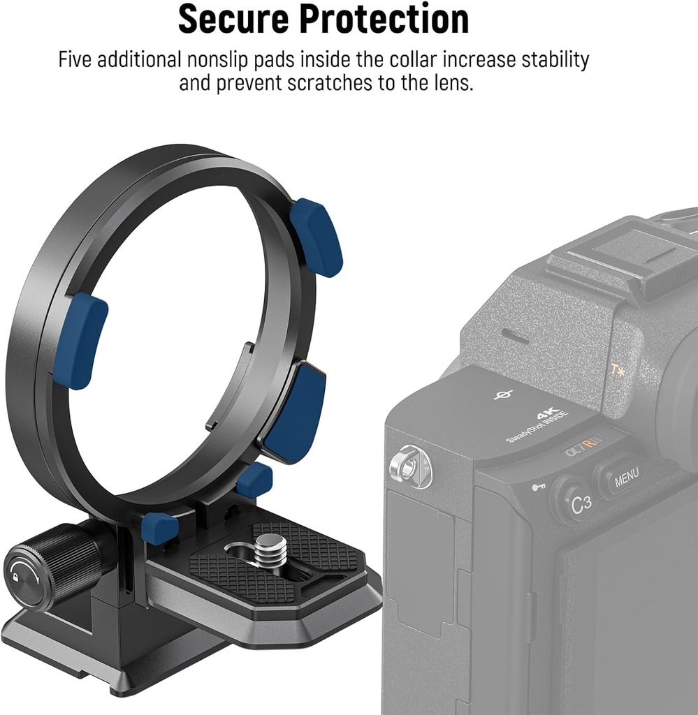 Neewer Rotatable Collar Mount Plate for Sony Alpha 7R IV 7R V 7 IV 7S III 10102474