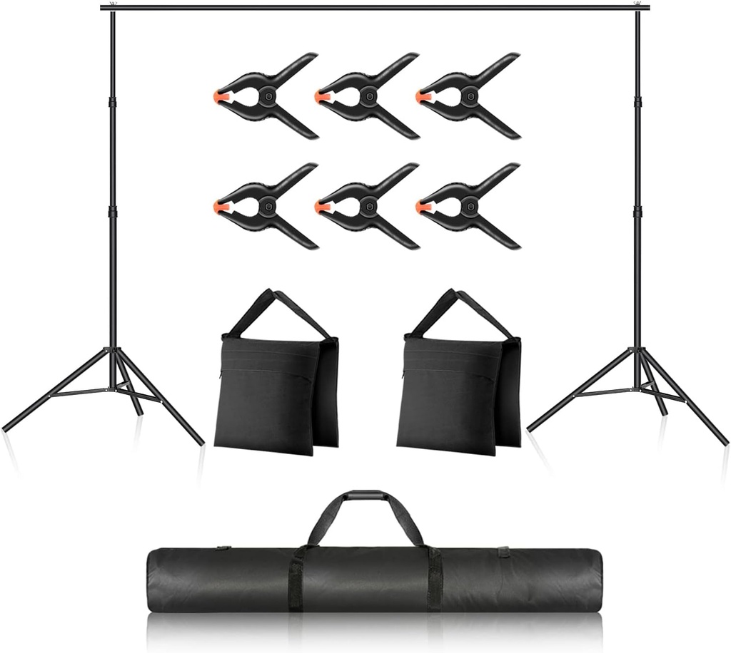 Neewer 2 Pack Photo Studio Chroma Backdrop Support System 90101114