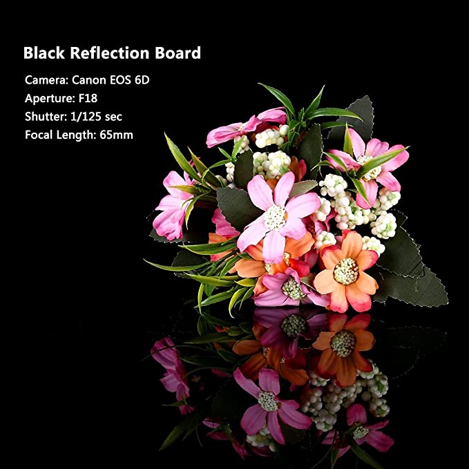 PULUZ 30cm Photography Acrylic Reflective Display Table Background Board