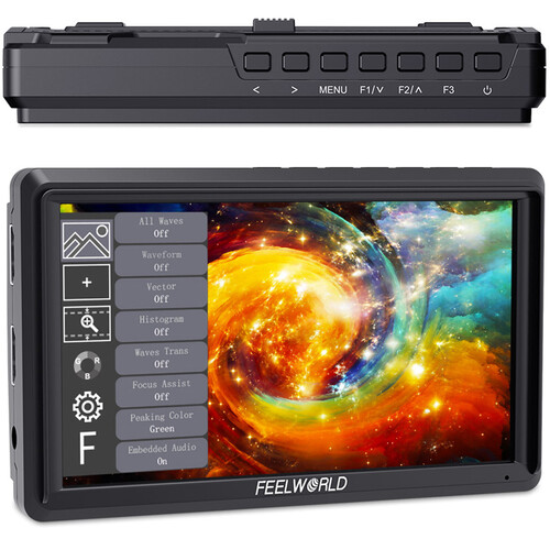 FeelWorld FW568 V2 5.5" IPS 500 cd/m² On-Camera Monitor