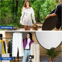 NEEWER 110cm Light Reflector with Handle Grip with 3/8" Thread, 5 in 1 10102088