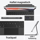 Magnetic Free-Floating Keyboard with Trackpad for iPad