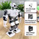 TonyPi Hiwonder AI Intelligent Visual Humanoid Robot Powered by Raspberry Pi 4B 4GB - Advanced Kit