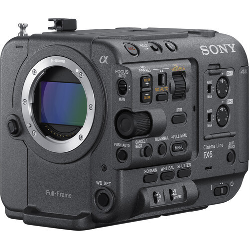 Sony FX6 Full-Frame Cinema Camera (Body Only)