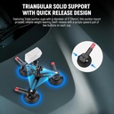 Neewer Triple Suction Cup Camera Car Mount  10104345