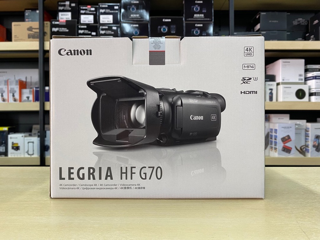 Videocámara Canon LEGRIA HF G70, Camara canon HFG70 4k