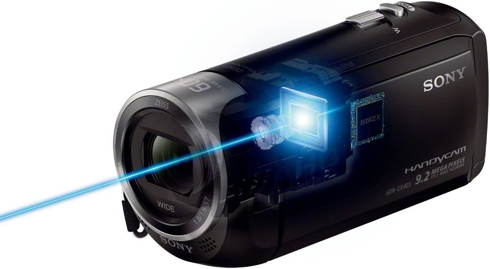 Sony HDR-CX405 9.2 MP Full HD Camcorder (30x Optical Zoom) - Black