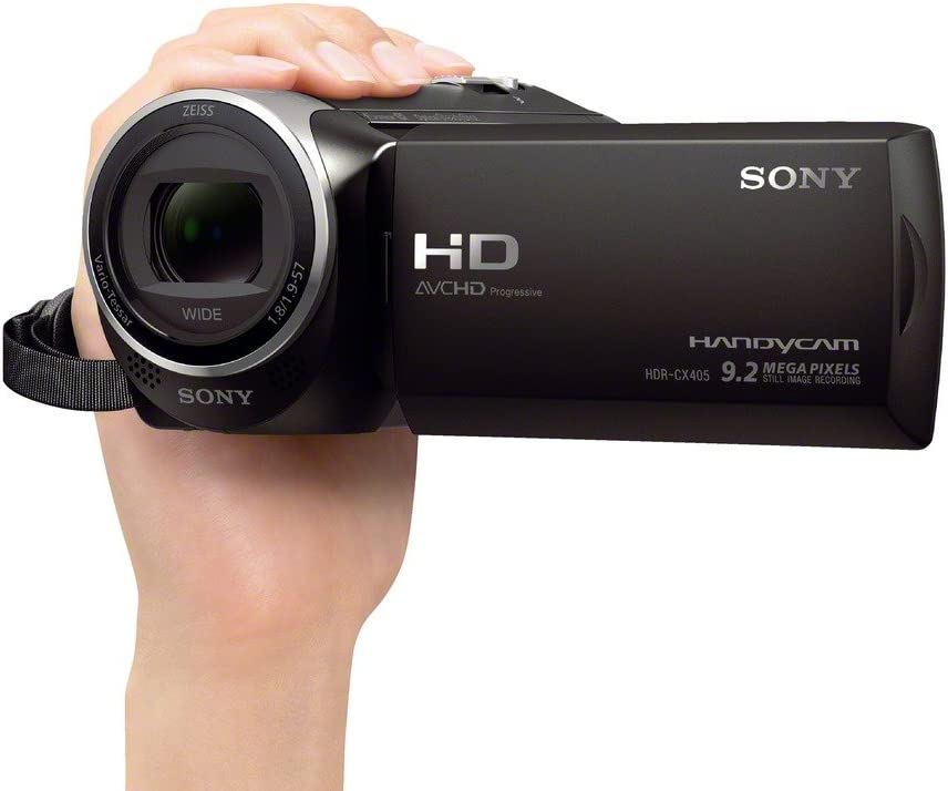 Sony HDR-CX405 9.2 MP Full HD Camcorder (30x Optical Zoom) - Black