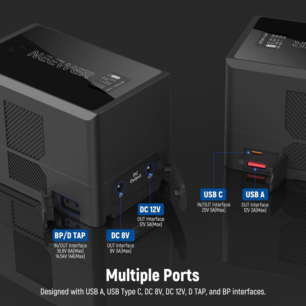 NEEWER V MOUNT BATTERY 14.54V 10350MAH 150WH PS150E 10103413