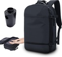 vacuum laptop backpack with vacuum pump anti-theft lock fits