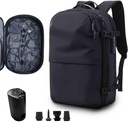 vacuum laptop backpack with vacuum pump anti-theft lock fits