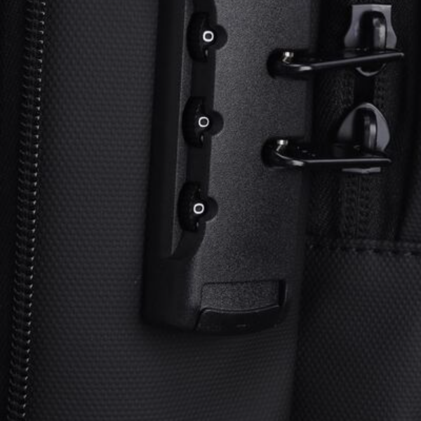 vacuum laptop backpack with vacuum pump anti-theft lock fits