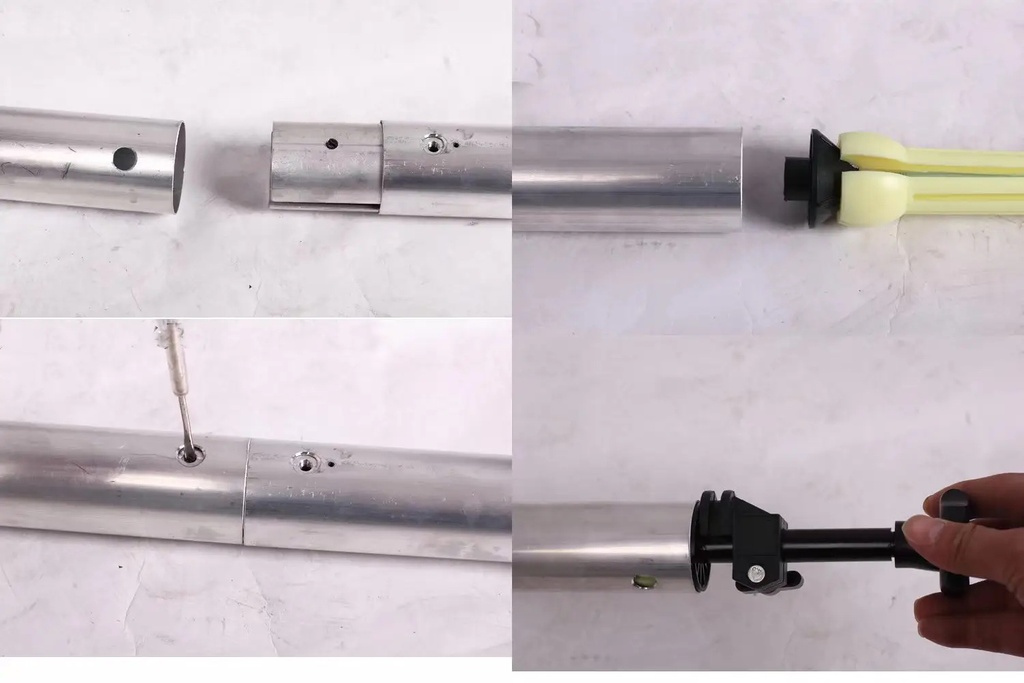 Aluminum Cross Bar for Manual Electric Studio Roller Backdrop Wall Mount System