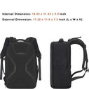 Camera Bag Backpack 15-16 Inch Waterproof Hard Shell Case with Tripod Holder&Laptop Compartment