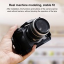 Puluz PU3111B FX30 / FX3 PULUZ Metal Camera Cage Stabilizer Rig with NOTA Slider(Black)