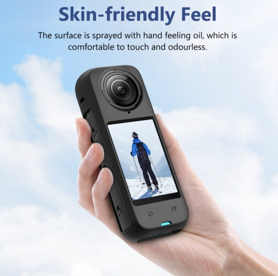 Puluz PU985 For Insta360 X4 Full Body Dust-proof Silicone Protective Case