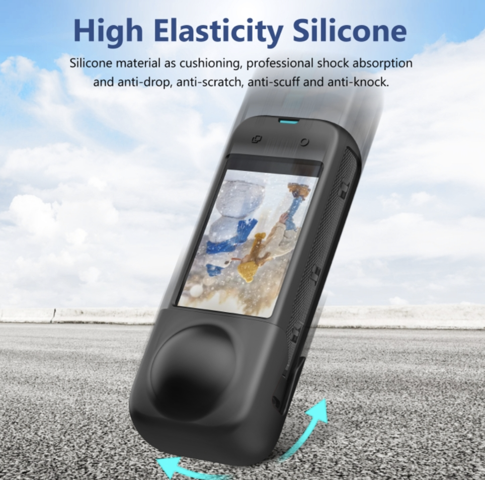 Puluz PU985 For Insta360 X4 Full Body Dust-proof Silicone Protective Case