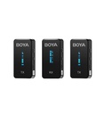 BOYA BY-XM6-S2 Digital Camera-Mount True-Wireless 2-Person Microphone System (2.4 GHz)