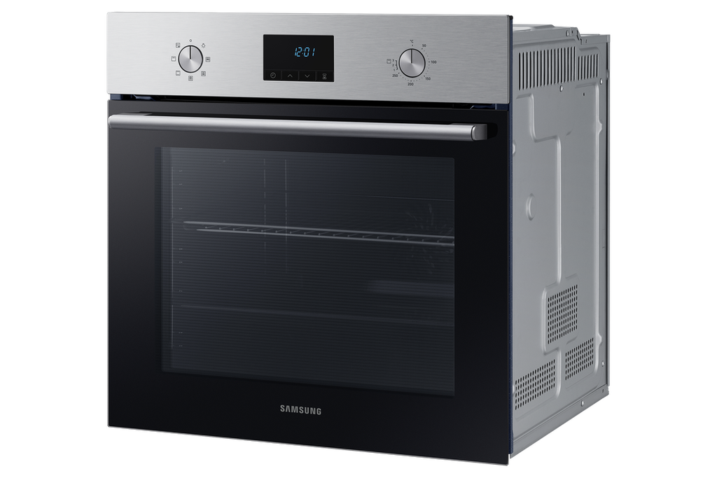 Samsung Oven NV68A1140BS/EF (68L Capacity, 1600W Upper Grill, 1800W Convection, 6 Power Levels, Auto Cook, Catalytic Cleaning, Child Lock, LED Display, Stainless Steel Finish).