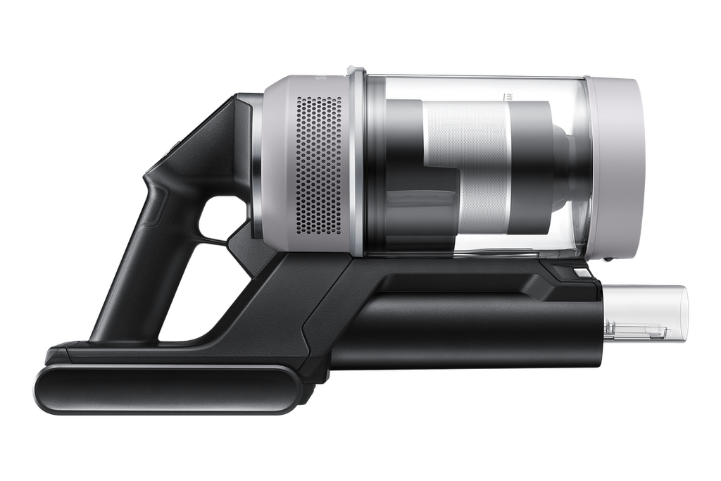 Samsung Vacuum VS80F28DFP/ML (280W suction power, 5 cleaning modes, digital inverter motor, LED brush, auto-cleaning station, HEPA filtration, LCD screen, smart WiFi control, detachable battery, 60 min runtime, Bixby multi-language voice support, washable dustbin, telescopic pipe