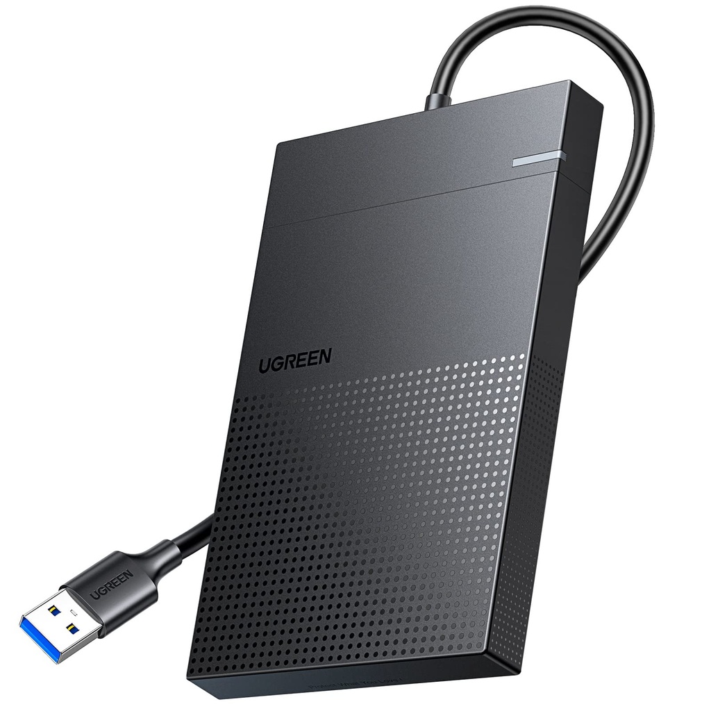 UGREEN 2.5 Inch Hard Drive Enclosure with Cable 5G (30719/CM471)