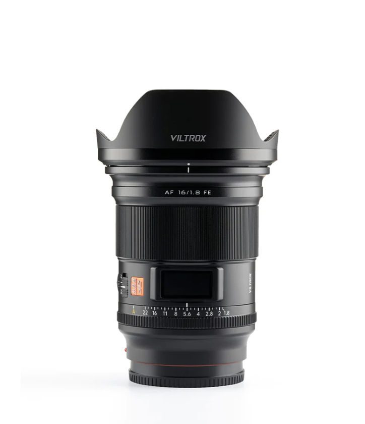 VILTROX FULL FRAME AF 16/1.8 FE  AUTOFOCUS PRIME LENS For SONY E-mount