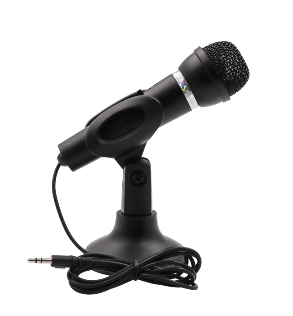 Mini AUX 3.5mm Microphone for PC and Home Use
