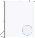 Neewer Nylon Silk White Seamless Diffusion Fabric (1.8m x 1.5m)