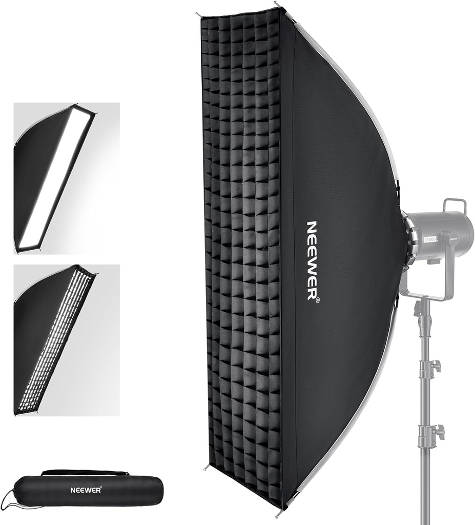 NEEWER 30x120cm Quick Unfoldable Softbox with Grid  10103151