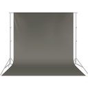 Neewer 3 x 3.6m Premium Polyester Collapsible Backdrop - Grey (Background Only)