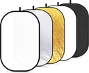 Neewer 5-in-1 Portable Lighting Reflector and Diffuser Kit 100x150cm (10071556)