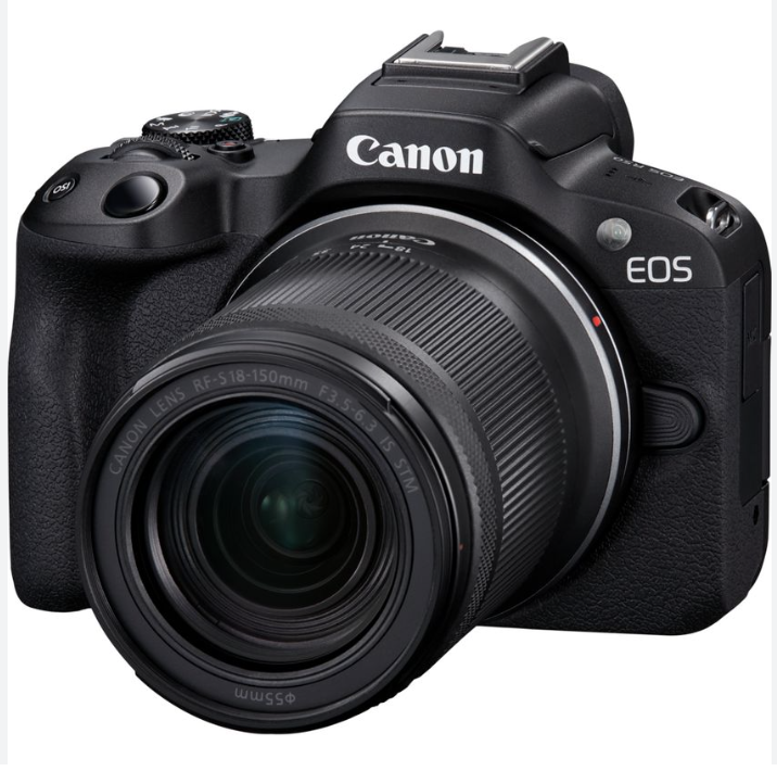 كاميرا Canon EOS R50 مع عدسة RF-S 18-150mm f/3.5-6.3 STM kit