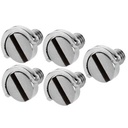Neewer D-Shaft D-Ring 1/4" Mounting Screw for Tripod / QR Plate (5-Pack)