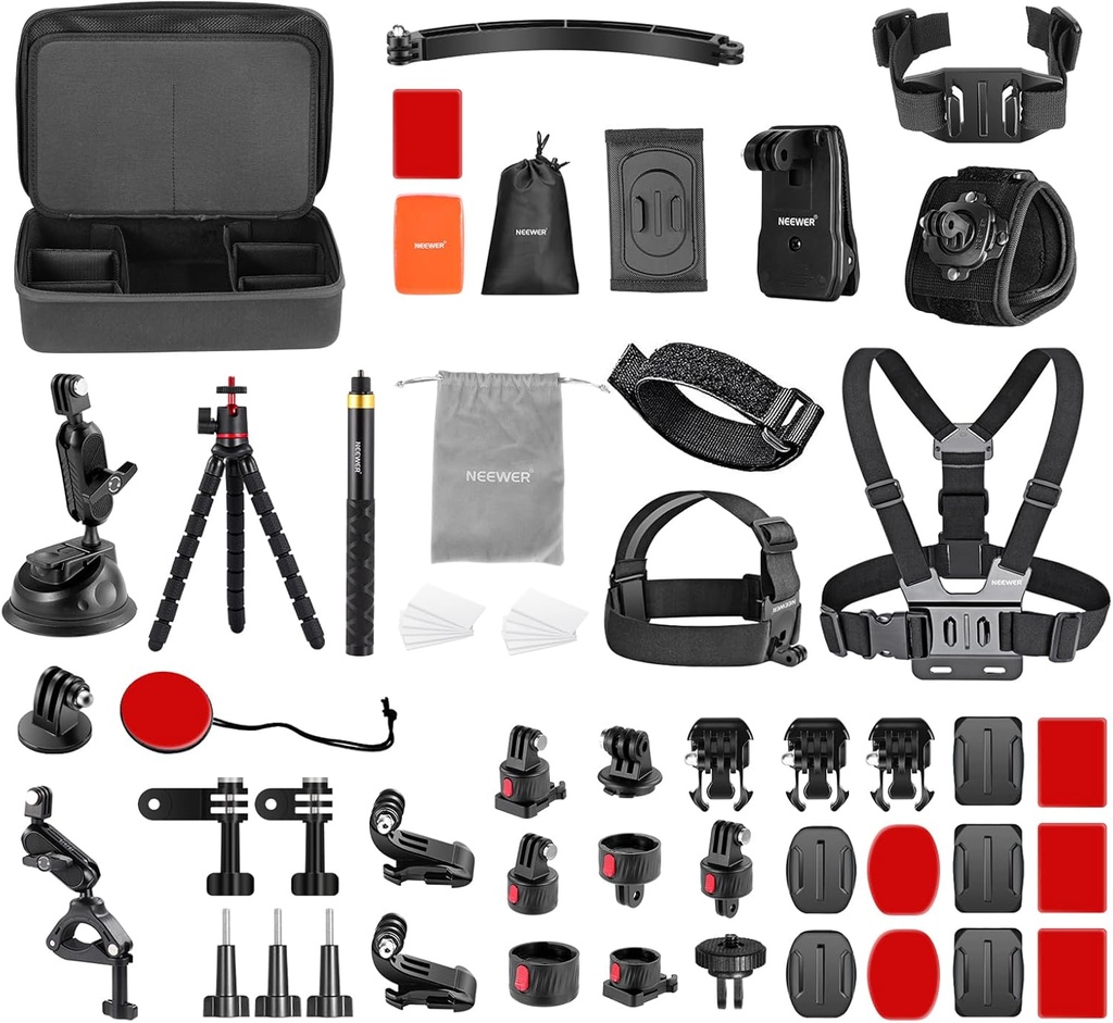 Neewer 65-in-1 Action Camera Accessory Kit (10102834)