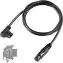Neewer 1.8m D-Tap Male to 4-Pin XLR Female Power Cable
