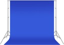 Neewer 1.8x2.8m (6x9ft) Polyester Collapsible Photo Backdrop, Blue - Backdrop Only (10084197)