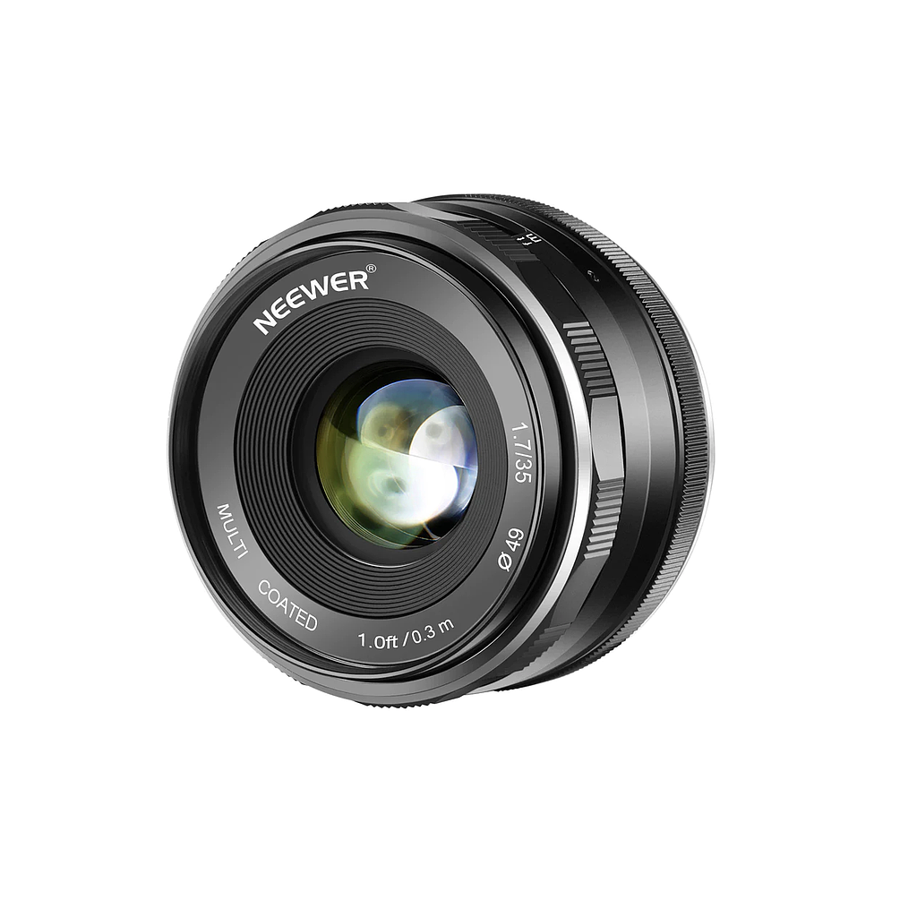عدسة نيوير 35 مم f/1.7 تركيز يدوي