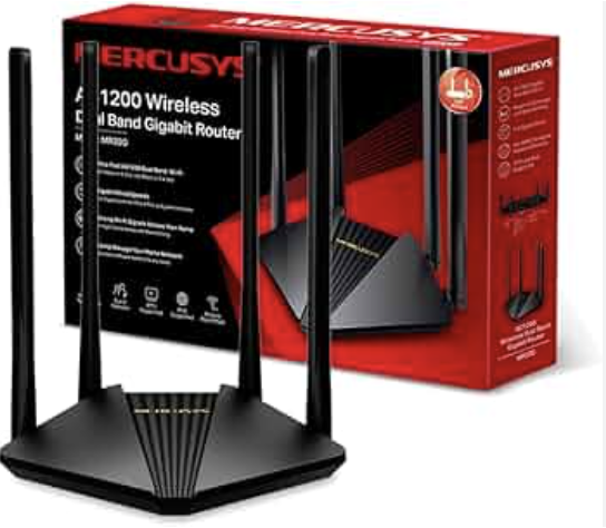 MERCUSYS MR30G AC1200 Wireless Dual Band Gigabit WiFi Router Easy Mesh