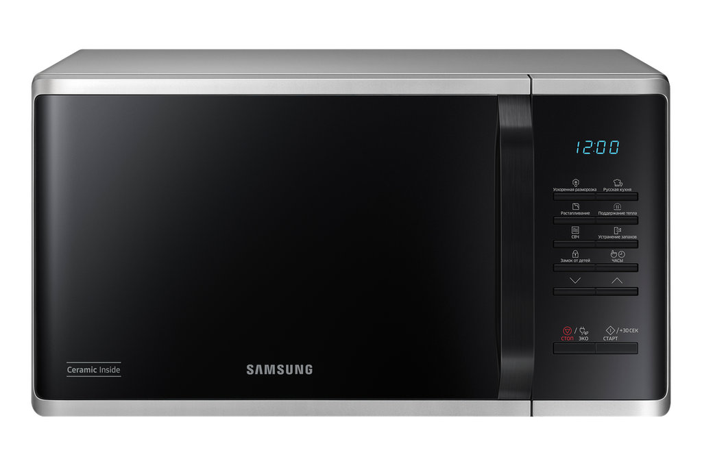 Samsung Solo Microwave Oven 23L (MS23K3513AS) Silver