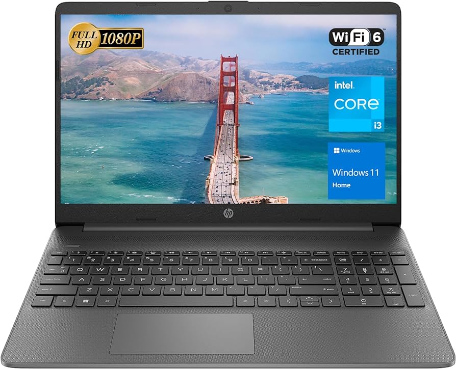 HP i3-1215U, 8GB RAM, 256SSD 15S-FQ5093NJ Laptop