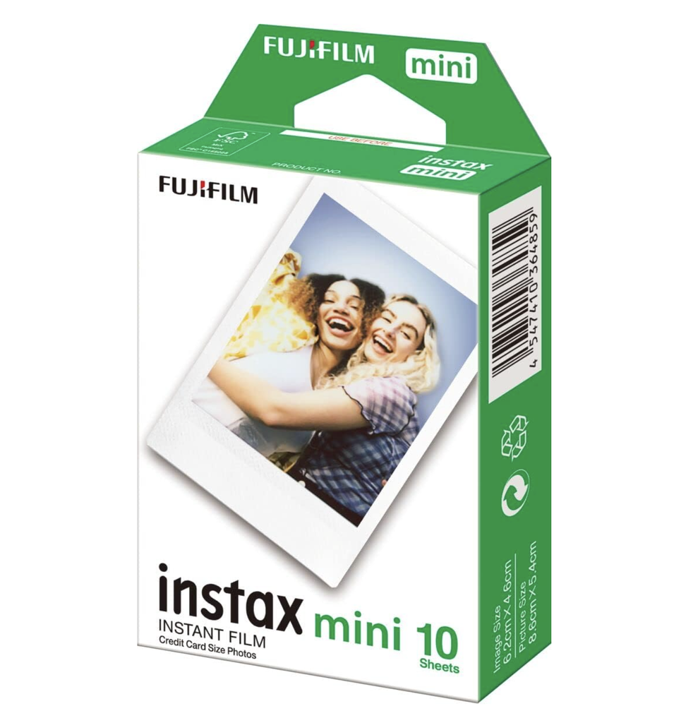 Fujifilm Instax Mini Film Single Pack 10 Sheets per Pack