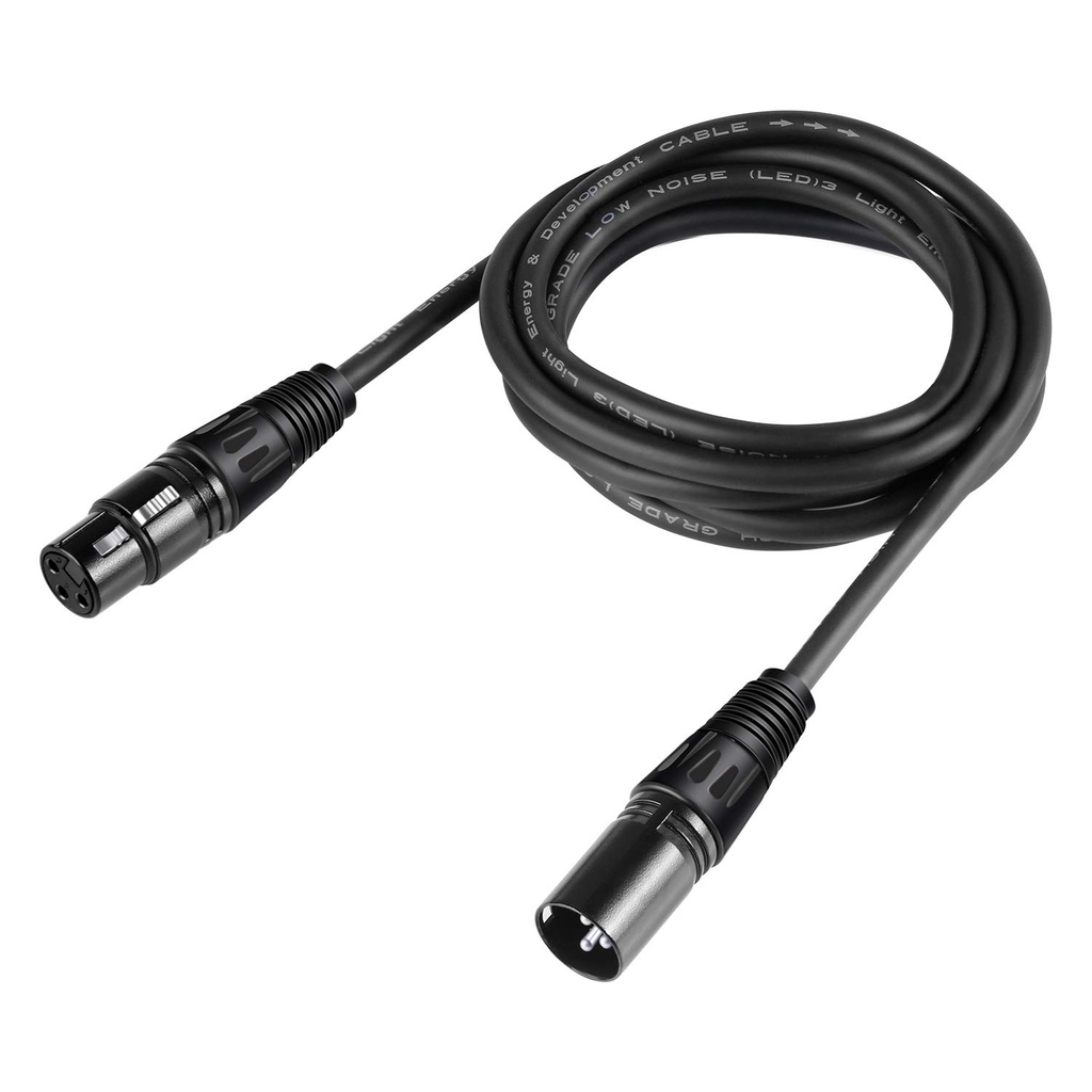 كابلات صوت XLR من Neewer بطول 2 متر مع 3 دبابيس XLR ذكر إلى أنثى 40089068