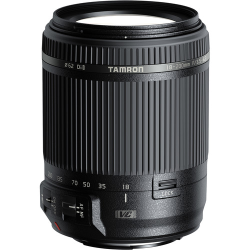 Tamron 18-200mm f/3.5-6.3 Di II VC Lens for Canon EF