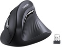 UGREEN 25444 - ماوس عمودي لاسلكي (Bluetooth 5.0 + 2.4G) ماوس مريح مع 5 أزرار