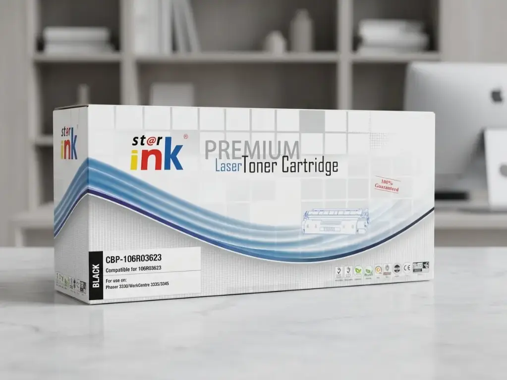 Starink Compatible Black Toner Cartridge for Xerox WorkCentre 3335 / 3345 106R03623